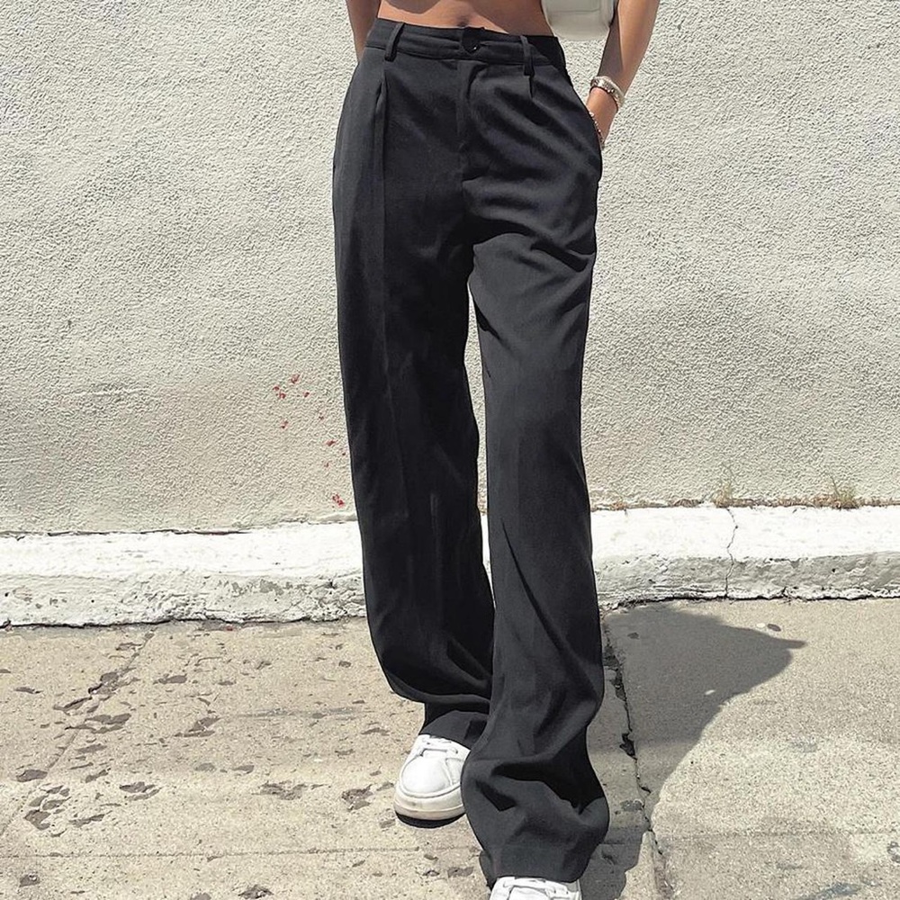 CRYBABY perfect wide leg trouser
